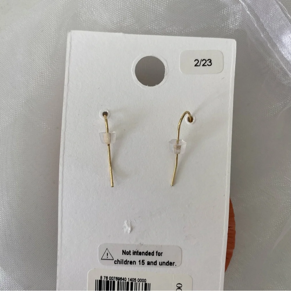 Express Dangling Teardrop Earrings, OSFM